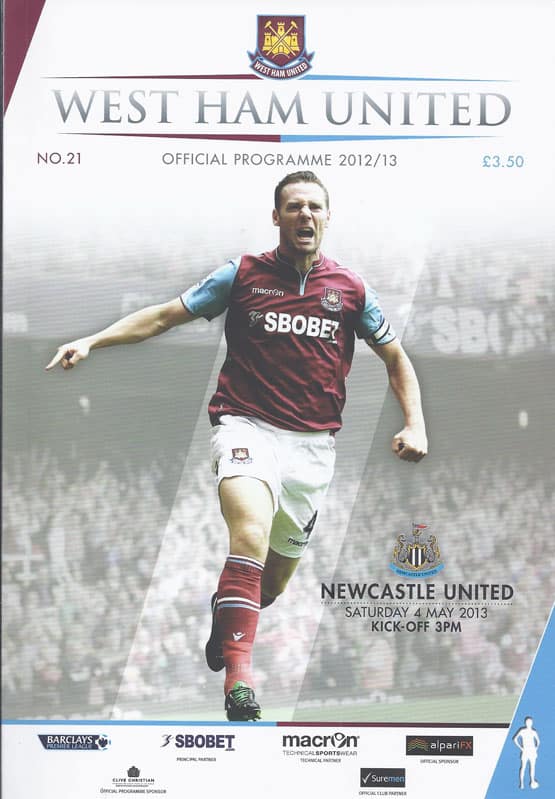 West Ham United FC v Newcastle United FC